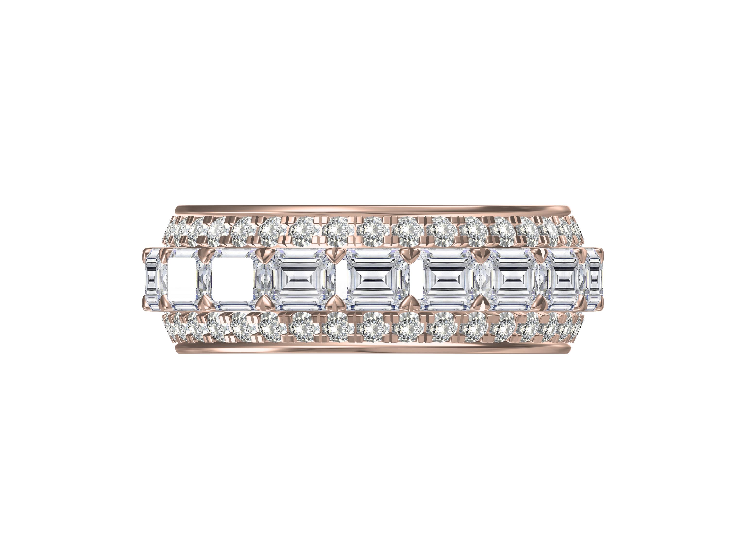 Trio Eternal Band Ring – A Symbol of Commitment