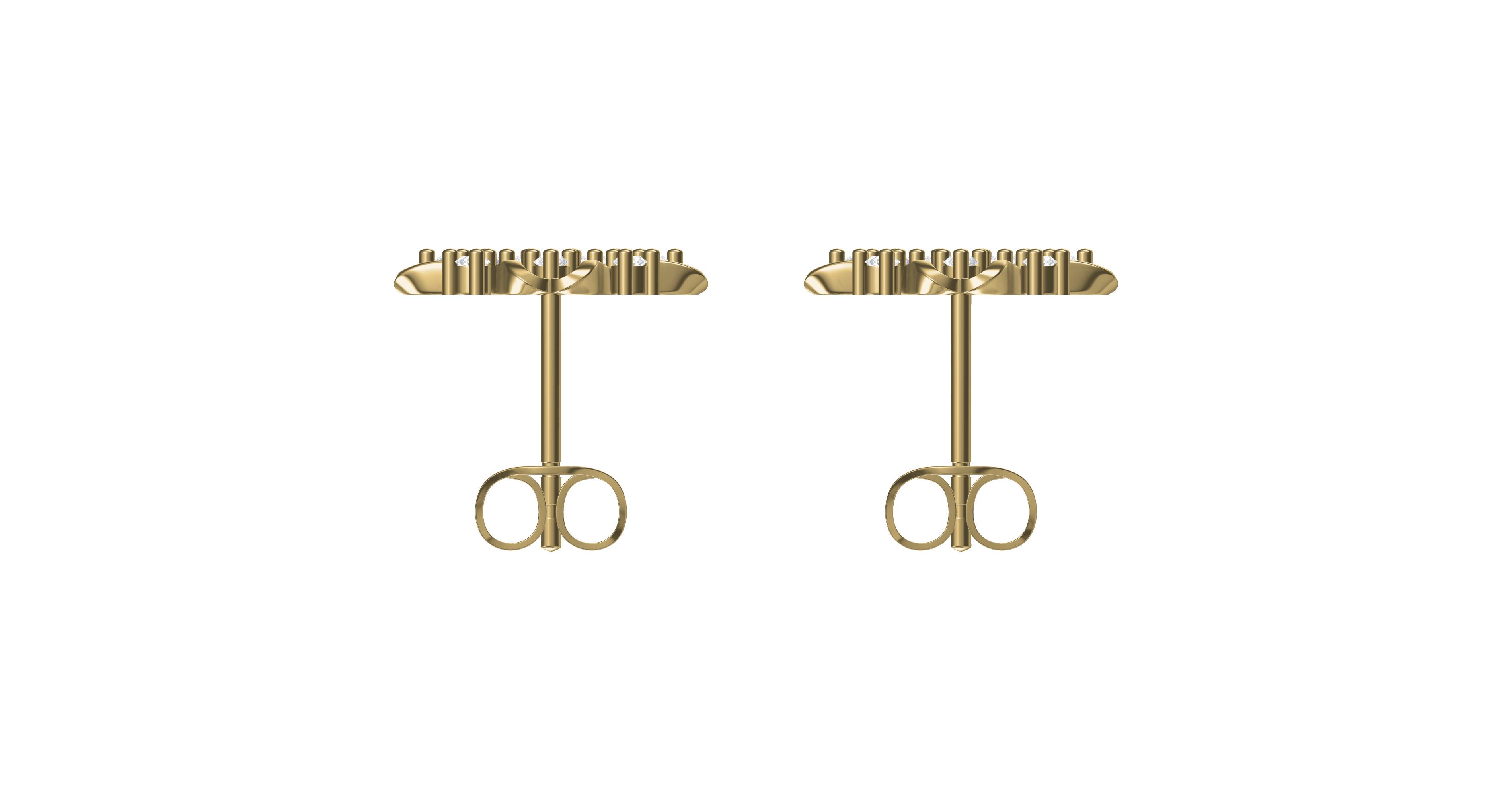 Timeless Elegance Small Stud Earrings