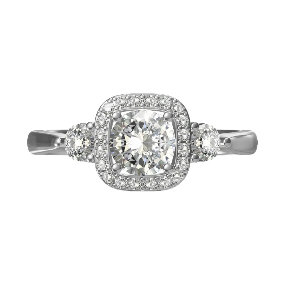 Beauty of elegance silver ring