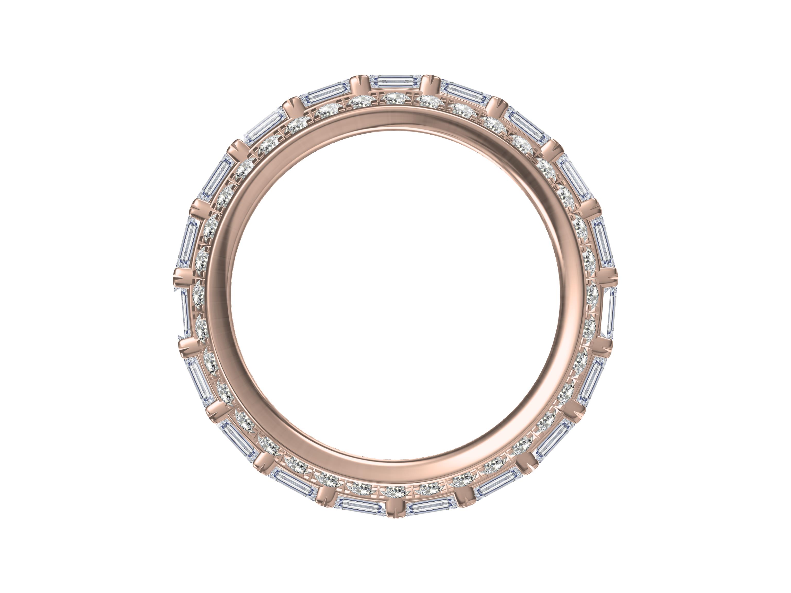 Trio Eternal Band Ring – A Symbol of Commitment