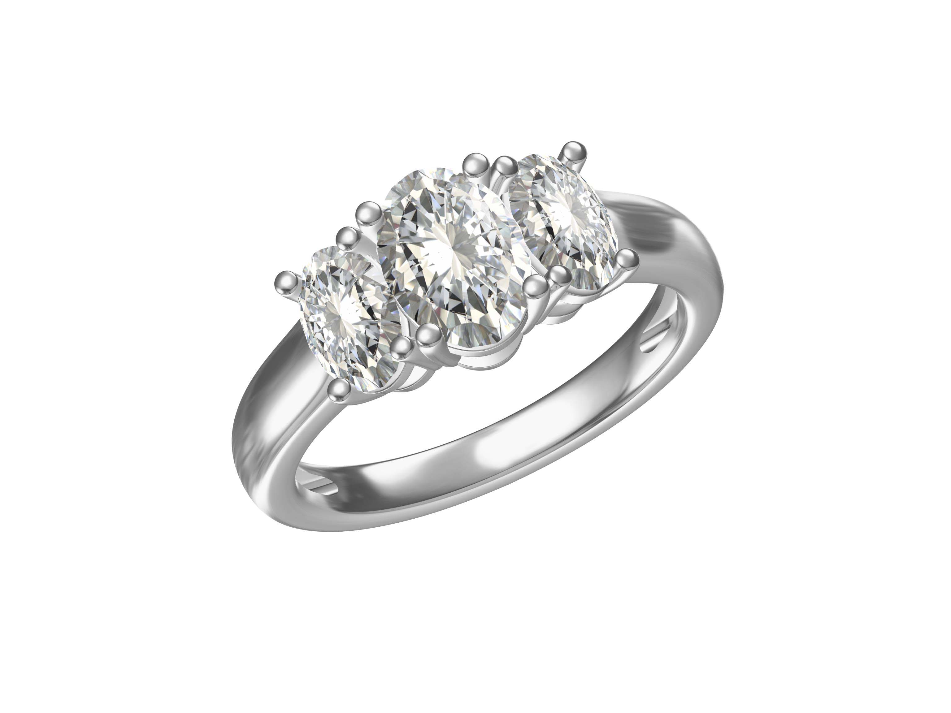 Trio Diamond Ring – A Symbol of Timeless Elegance